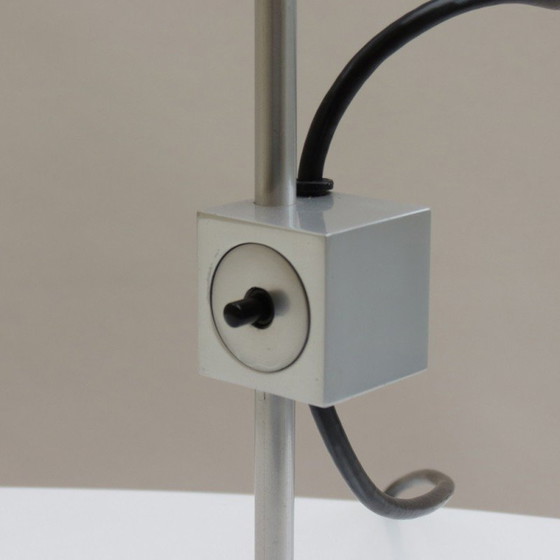 Image 1 of Lampes de bureau vintage en aluminium à point unique par Peter Nelson pour Architectural Lighting Ltd, 1960