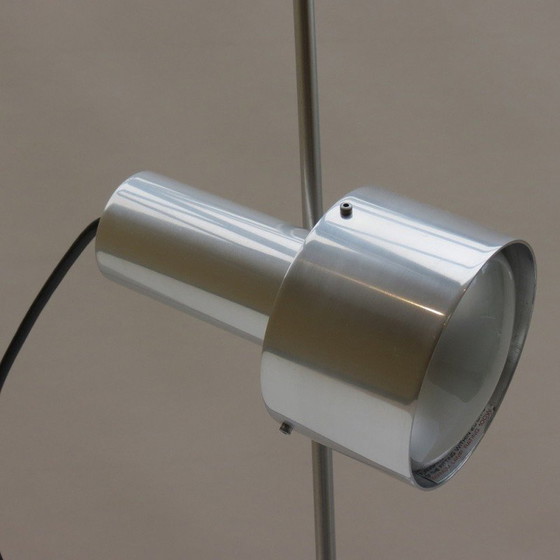 Image 1 of Lampes de bureau vintage en aluminium à point unique par Peter Nelson pour Architectural Lighting Ltd, 1960