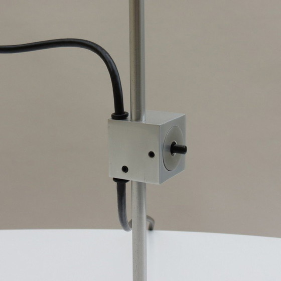 Image 1 of Lampes de bureau vintage en aluminium à point unique par Peter Nelson pour Architectural Lighting Ltd, 1960