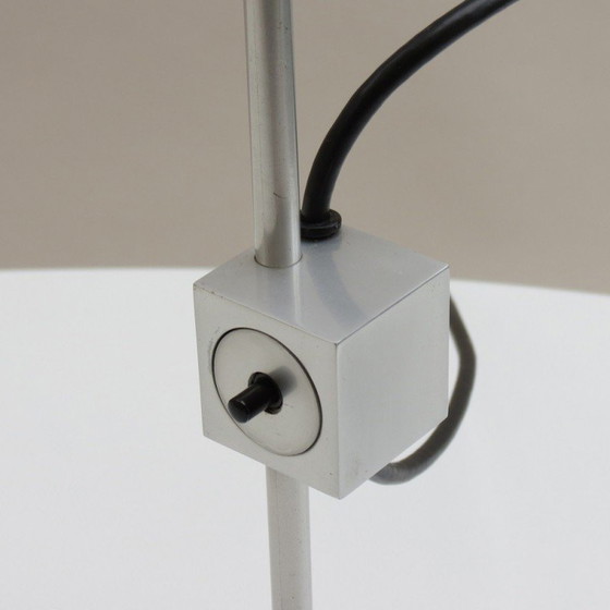 Image 1 of Lampes de bureau vintage en aluminium à point unique par Peter Nelson pour Architectural Lighting Ltd, 1960