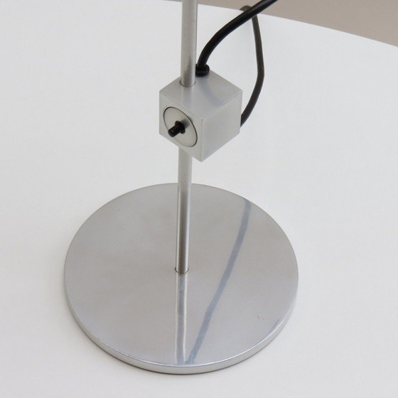 Image 1 of Lampes de bureau vintage en aluminium à point unique par Peter Nelson pour Architectural Lighting Ltd, 1960