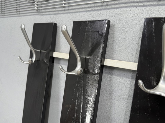 Image 1 of Grand porte-manteau mural vintage