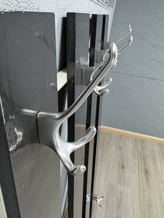 Image 1 of Grand porte-manteau mural vintage