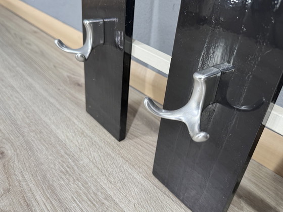 Image 1 of Grand porte-manteau mural vintage