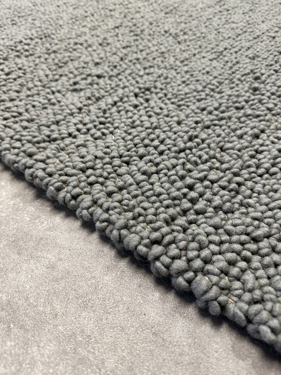 Image 1 of Tapis Brink En Campman Bond Dark Grey 170X240 Laine tissée à la main