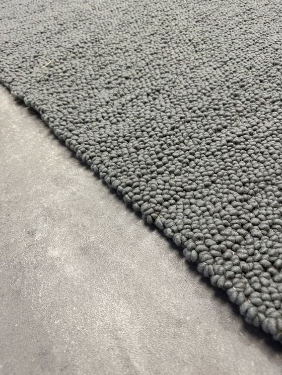 Image 1 of Tapis Brink En Campman Bond Dark Grey 170X240 Laine tissée à la main