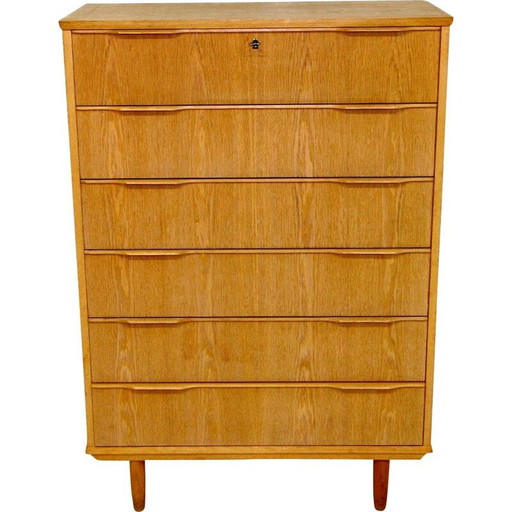 Commode vintage en chêne, Danemark 1960
