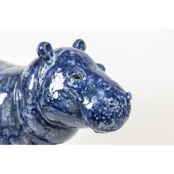 Image 1 of Sculpture vintage en grès émaillé de Valérie Courtet