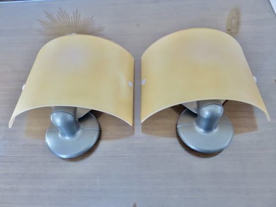 Image 1 of Paire D'Appliques "Piperita" Éditeur Flos, Designer Marcello Ziliani, 1994