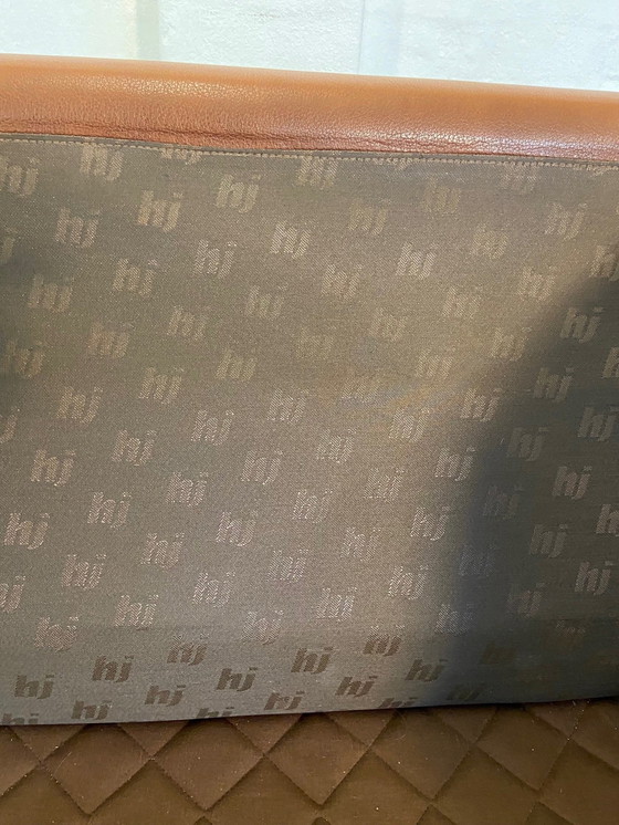 Image 1 of Mid Century Vintage Scandinavian Leather Lounge Chair In Cognac Leather