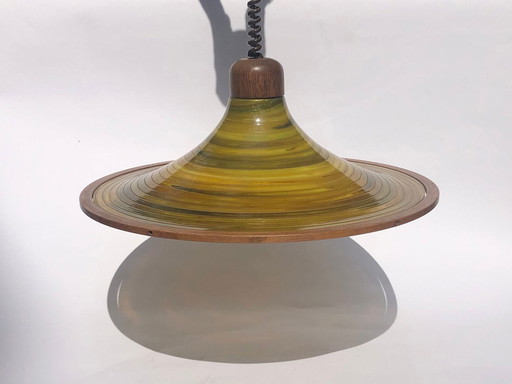 Lampe suspendue de Temde, Suisse, 1970S