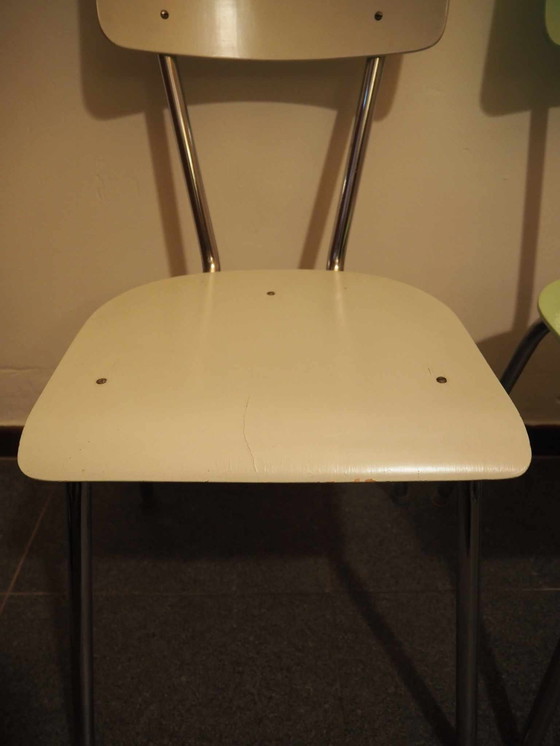 Image 1 of  Table et chaises vintage, Wim Rietveld, 1960S