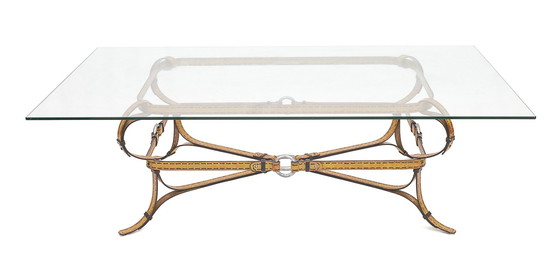 Image 1 of Table Basse Par Jacques Adnet