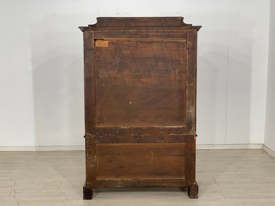 Image 1 of Louis philippe secrétaire armoire bureau commode antique