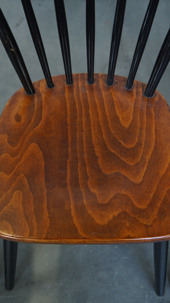 Image 1 of 2 X Chaise de salle à manger design vintage