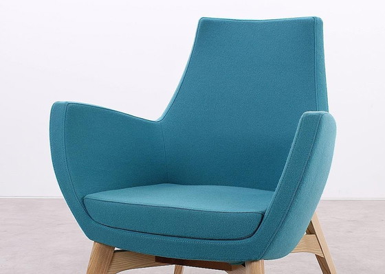 Image 1 of 2X Connexion Mae Fauteuil Bleu