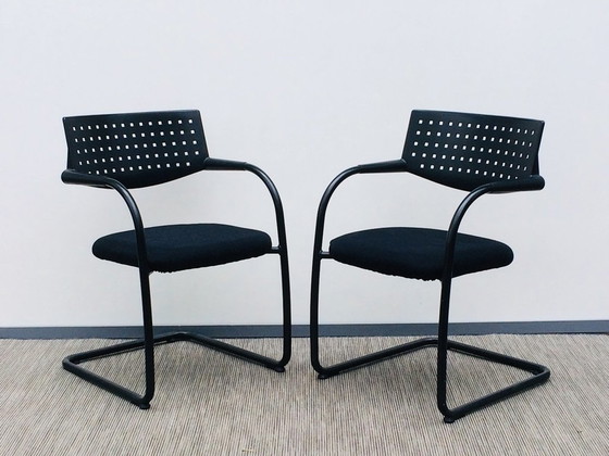 Image 1 of 6 Antonio Citterio / Vitra Chairs # Vintage 90S # Fauteuils
