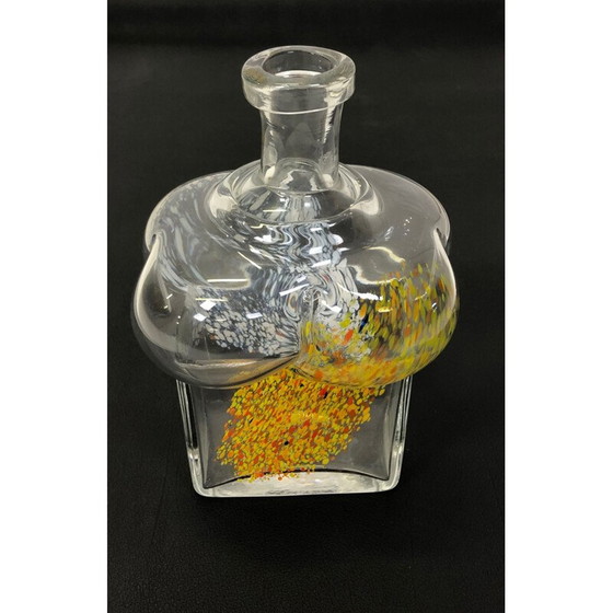 Image 1 of Vase vintage en verre par Bertel Vallien pour Kosta Boda, Suède 1960