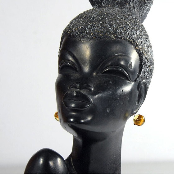 Image 1 of Buste de fille en plâtre vintage par Alex Mdmg Studio, Italie 1960s