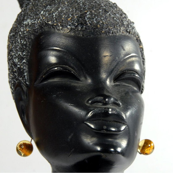 Image 1 of Buste de fille en plâtre vintage par Alex Mdmg Studio, Italie 1960s