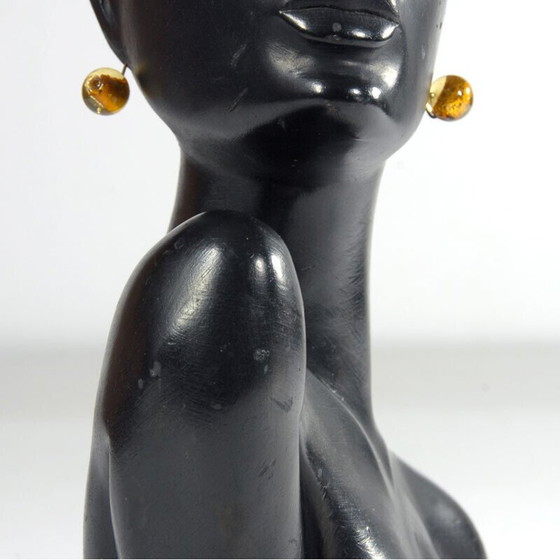 Image 1 of Buste de fille en plâtre vintage par Alex Mdmg Studio, Italie 1960s