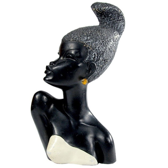 Image 1 of Buste de fille en plâtre vintage par Alex Mdmg Studio, Italie 1960s