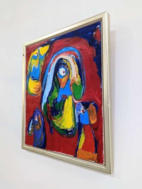 Image 1 of Finn Pedersen à l'huile sur toile, 1995