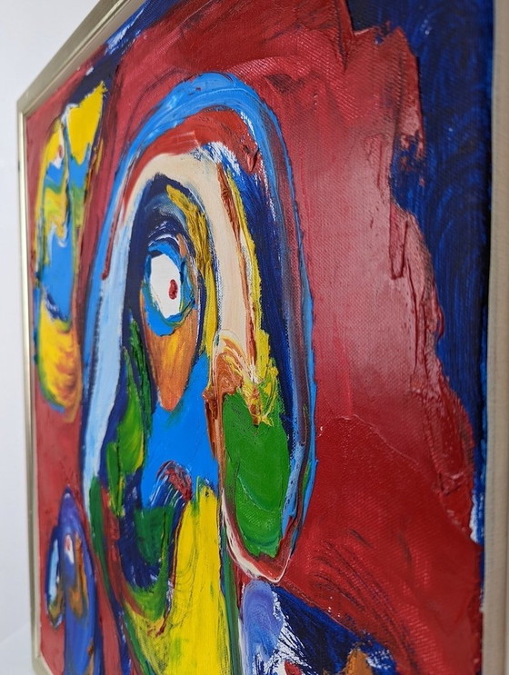 Image 1 of Finn Pedersen à l'huile sur toile, 1995