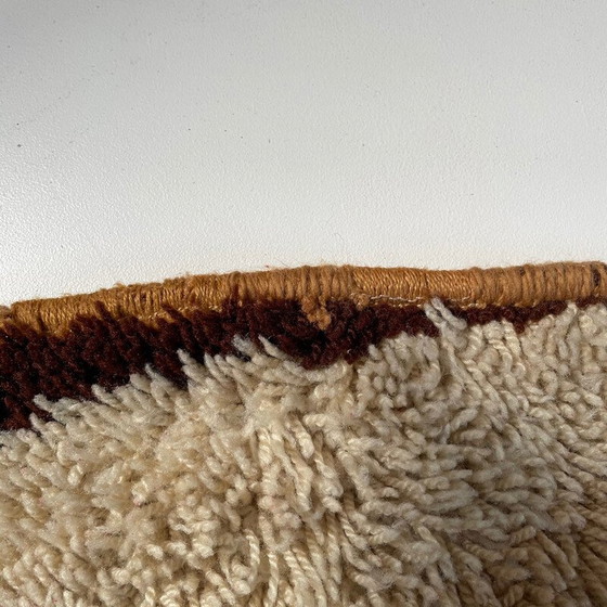 Image 1 of Tapis Vintage "Wave" en Rya à poils hauts par Prinstapijt Desso, Pays-Bas 1970