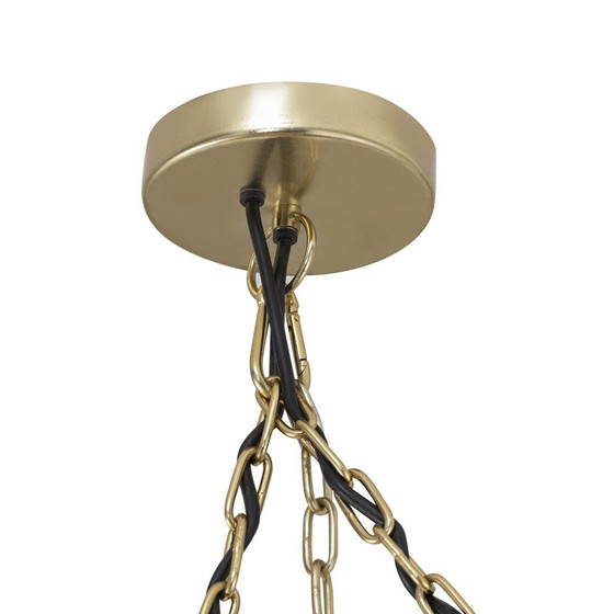 Image 1 of Ptmd Wilco Brass Casted Alu Hanging Lamp Chains Wide (Chaînes de lampes suspendues en laiton moulé)