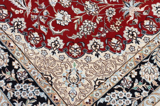 Image 1 of Elégant tapis persan noué à la main Naïn 9 Lah- Size. 248 X 146 cm -No.401593-01