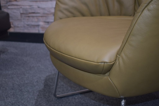 Fauteuil en cuir Ewald Schillig Fauteuil lounge Fauteuil club