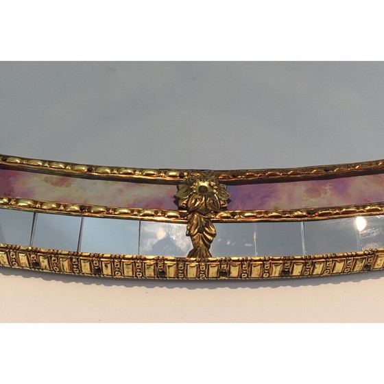 Image 1 of Miroir à facettes vintage avec mosaïque, 1970