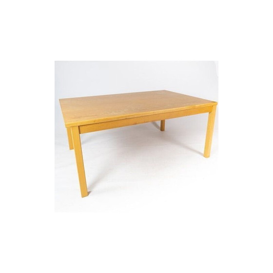 Image 1 of Table basse vintage en hêtre, Danemark 1960