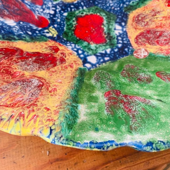 Image 1 of Coupe à fruits vintage par Raymond Raffour, France