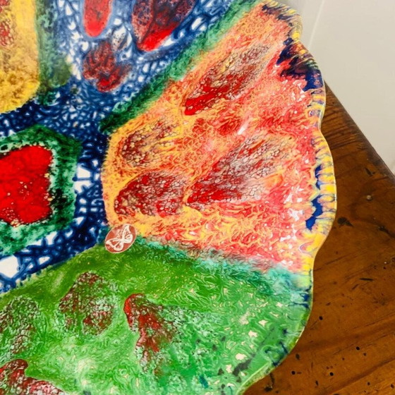 Image 1 of Coupe à fruits vintage par Raymond Raffour, France