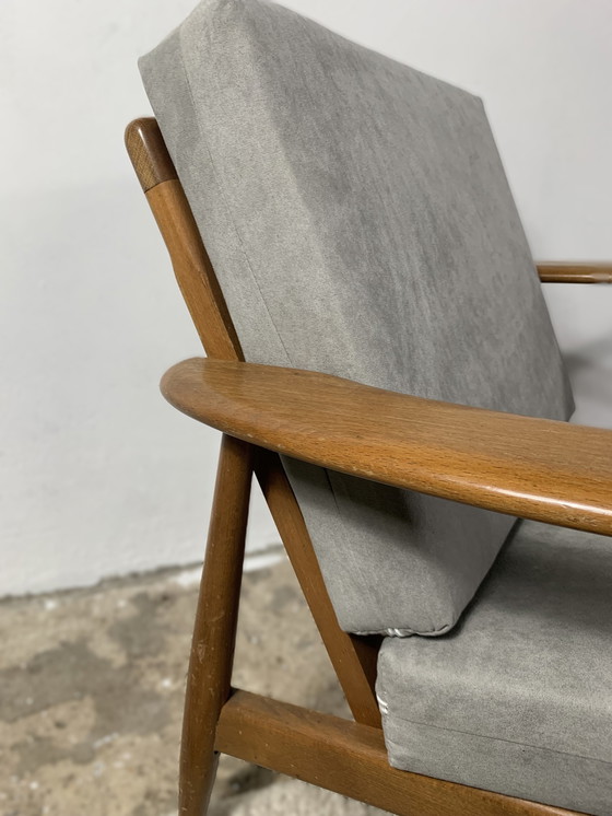 Image 1 of Chaise longue scandinave Mid Century