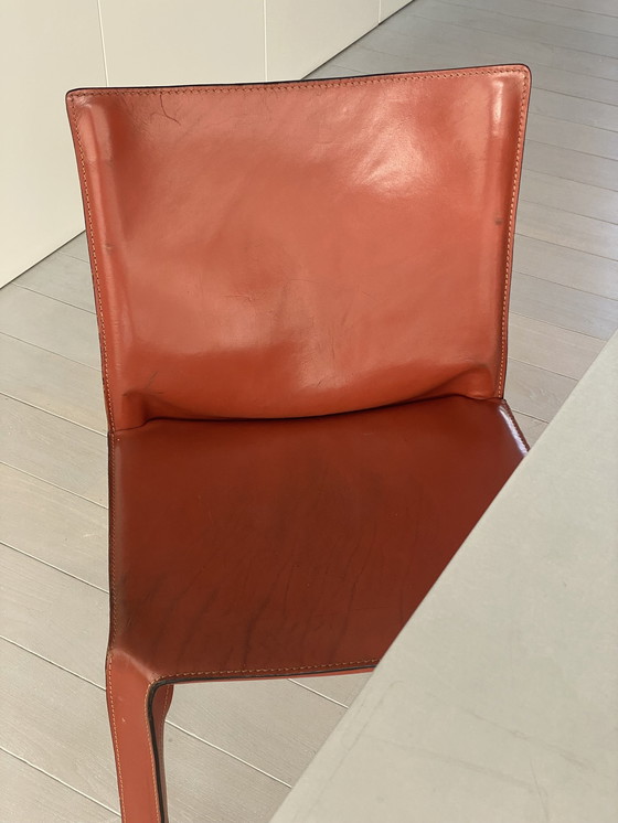 Image 1 of 6x Cassina Cab Cab chairs - Stylish With Character !