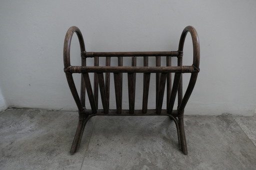 Plateau de lecture vintage en bambou Manou