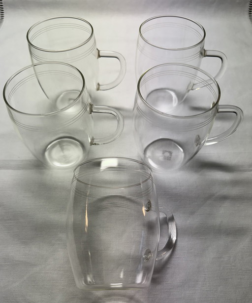 Set de 5 tasses Schott