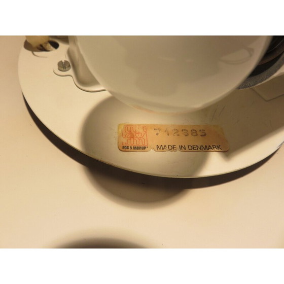 Image 1 of Lampe suspendue tricolore "Radius" par Fog & Morup, Danemark 1975