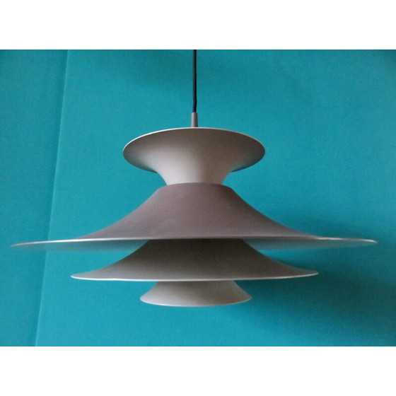 Image 1 of Lampe suspendue tricolore "Radius" par Fog & Morup, Danemark 1975