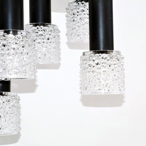 Image 1 of Lustre cascade vintage par Elektroinstala Jilove, Tchécoslovaquie 1970