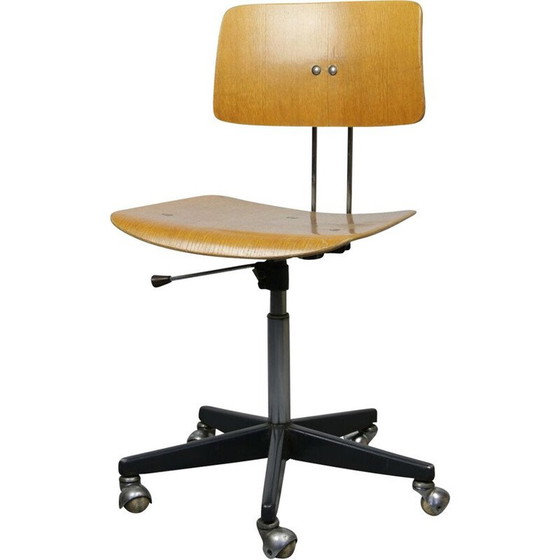 Image 1 of Chaise de bureau pivotante Vintage réglable