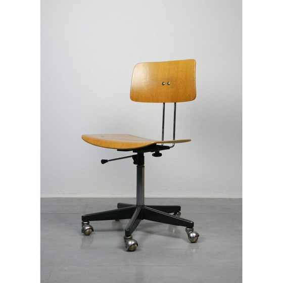 Image 1 of Chaise de bureau pivotante Vintage réglable