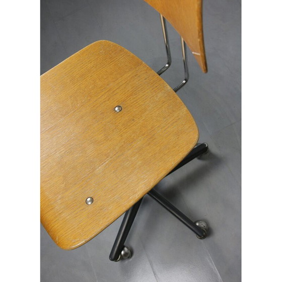Image 1 of Chaise de bureau pivotante Vintage réglable