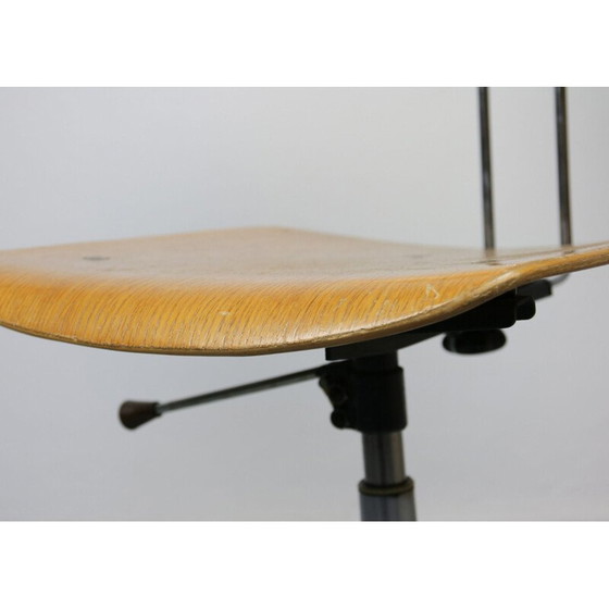Image 1 of Chaise de bureau pivotante Vintage réglable