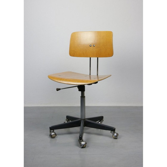 Image 1 of Chaise de bureau pivotante Vintage réglable