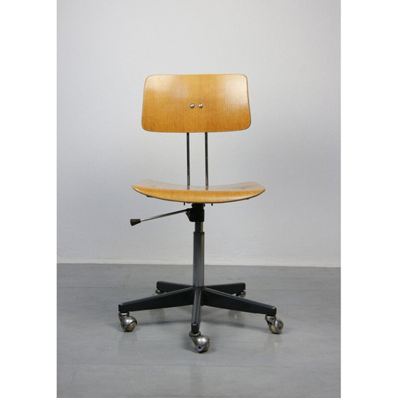 Image 1 of Chaise de bureau pivotante Vintage réglable
