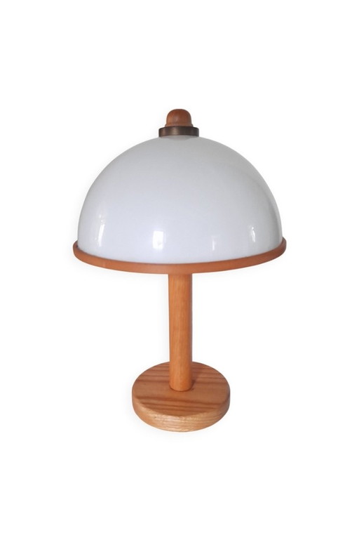 Lampe De Table En Pin Steinhauer Années 70